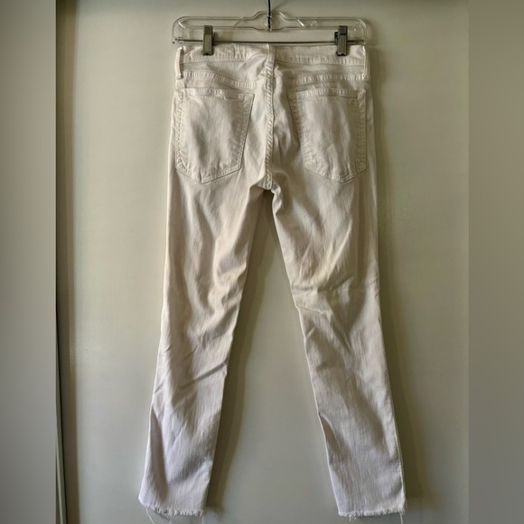 rag & bone Dre Capri Jeans in White Women’s Size 25 - Picture 6 of 11